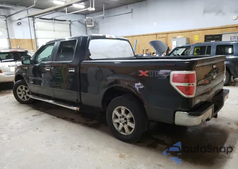 2013 Ford F150 Supercrew из США, поврежденный, VIN 1FTFW1ET2DFC89371